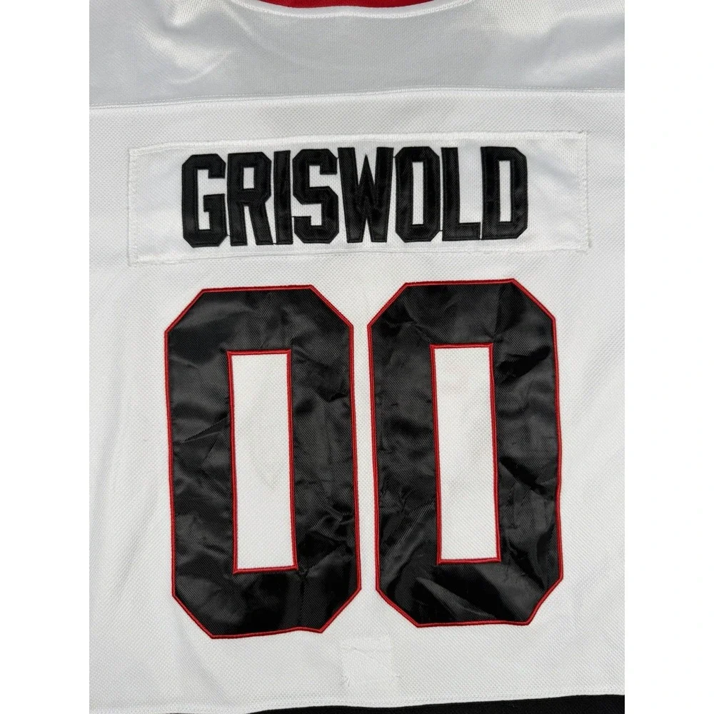 Griswold #00 Christmas Vacation Hockey Jersey Size L Stitched